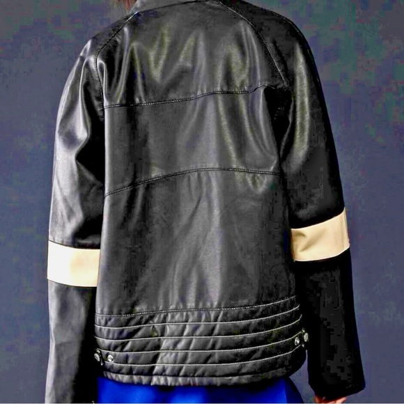 NWOT Free People Ryder Sport Vegan Moto Jacket - Picture 5 of 7